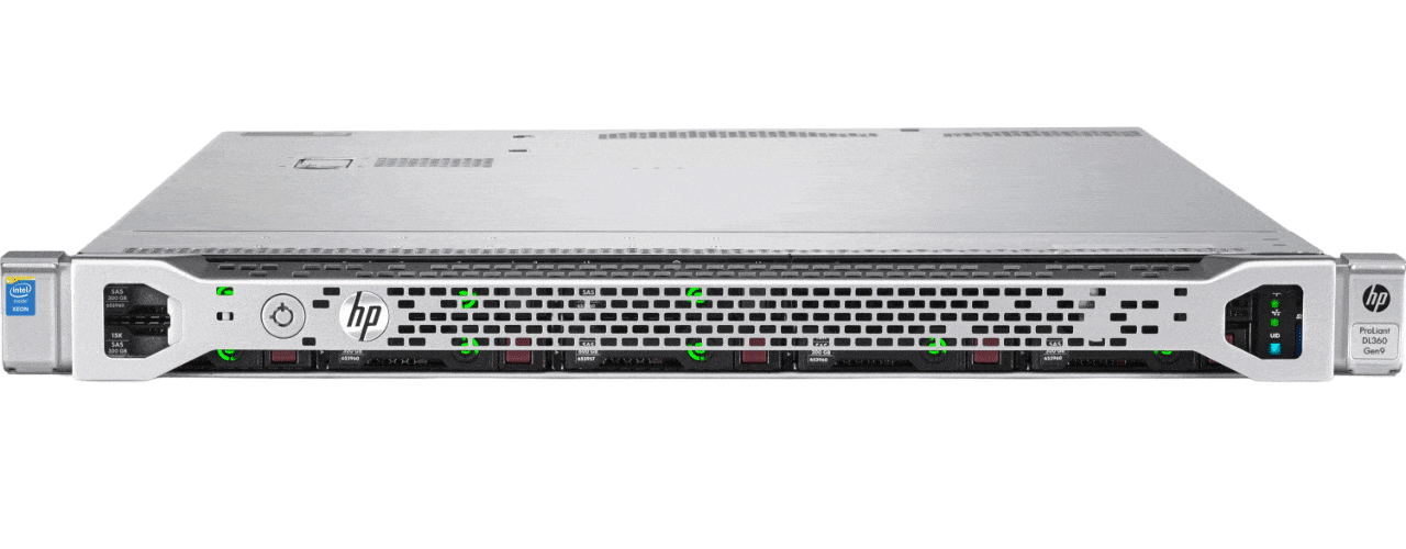 HPE DL360 Gen9 8SFF (2xE5-2680v4, 128GB)
